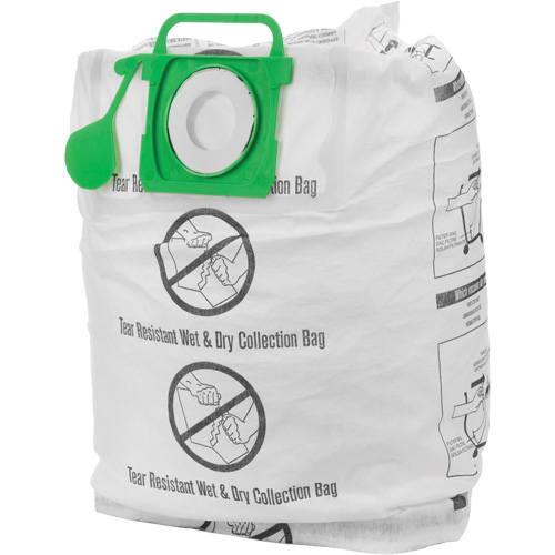 Sacs daspirateur r&eacute;sistants &agrave; la d&eacute;chirure pour les d&eacute;chets humides et secs, 5 - 10 gal. US D. Morneault & Fils