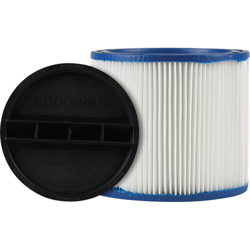 Filtre pour aspirateur pour d&eacute;bris secs/humides CleanStream Gore, Cartouche/Hepa, Pour 5 gal. US D. Morneault & Fils