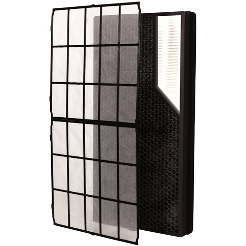 Filtre HEPA/carbone pour purificateur d'air AeraMax SV avec pr&eacute;-filtre, Boîte, MERV 13, 11,56" la x 2,38" p x 23,25" h D. Morneault & Fils