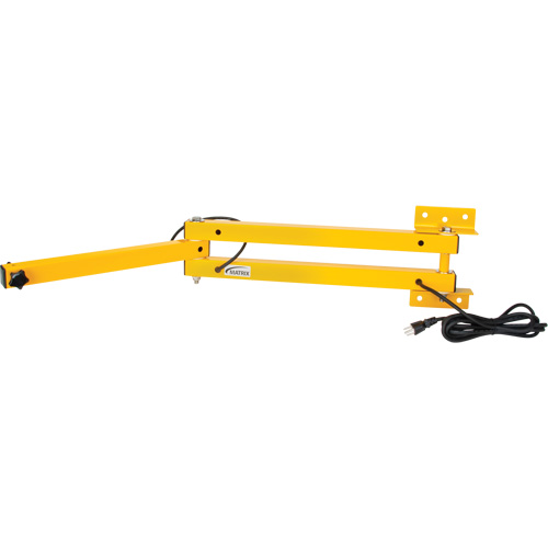 Bras verrouillables double 180 avec deux r&eacute;ceptacles D. Morneault & Fils