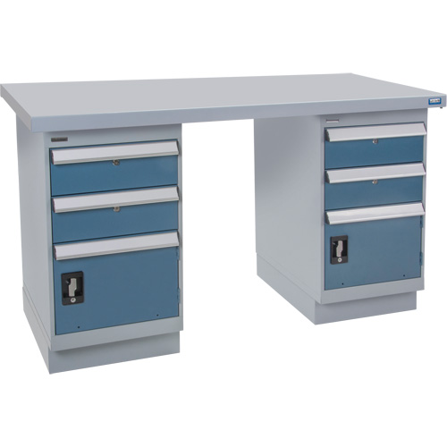 &eacute;tabli pr&eacute;conçu, 60" la x 36" p x 34" h, Capacit&eacute; 2500 lb D. Morneault & Fils