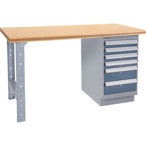 Pre-Designed Workbench, 72" W x 36" D x 34" H, 2500 lbs. Capacity D. Morneault & Fils
