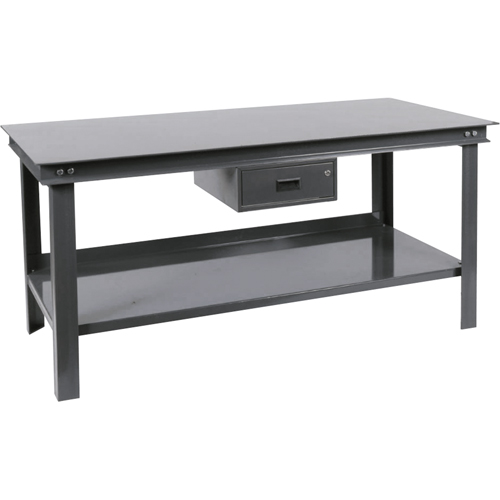 &eacute;tabli robuste, 72" la x 36" p x 34" h, Capacit&eacute; 14 000 lb D. Morneault & Fils