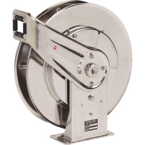 Hose Reels, Single Hose, 7" W x 19-3/4" D x 20-1/4" H D. Morneault & Fils