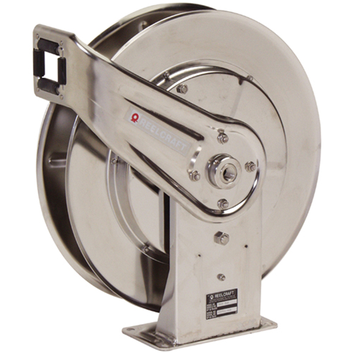 Hose Reels, Single Hose, 7" W x 19-3/4" D x 20-1/4" H D. Morneault & Fils