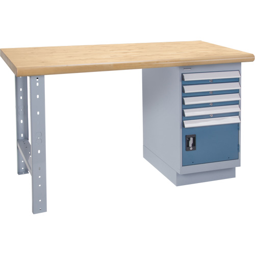 &eacute;tabli robuste, Porte a/combinaison de tiroirs, Cap 1500 lb, 72" la x 36" p, 34" h D. Morneault & Fils