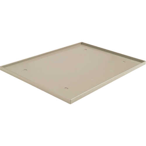 Locker Base Insert, Fits Locker Size 12" x 18", Beige, Plastic D. Morneault & Fils