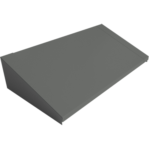 Dessus inclin&eacute; pour casiers robustes enti&egrave;rement soud&eacute; Concorde, Bloc de 3, 18" p x 36" la x 6" ha, Acier D. Morneault & Fils