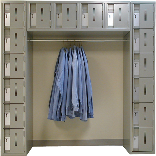 Arches de casiers robustes Concorde, 16 niveaux, Bloc de 3, 18" x 72" x 72", Acier D. Morneault & Fils