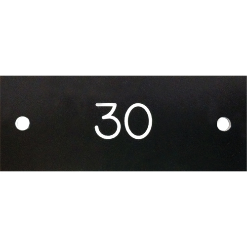 Locker Number Plates D. Morneault & Fils