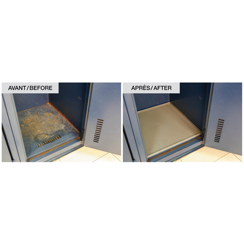 Locker Base Insert, Fits Locker Size 12" x 18", Beige, Plastic D. Morneault & Fils