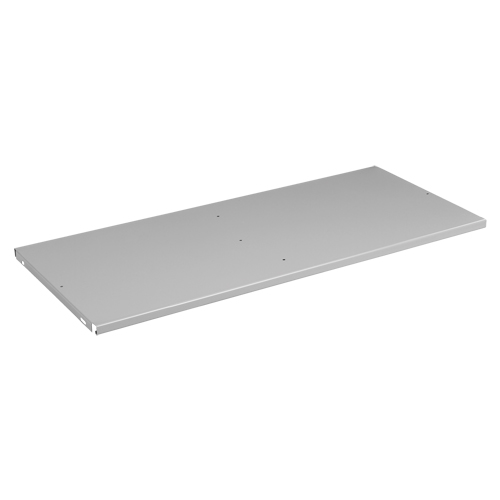 Extra Cabinet Shelf, 36" x 18", 200 lbs. Capacity, Steel, Light Grey D. Morneault & Fils