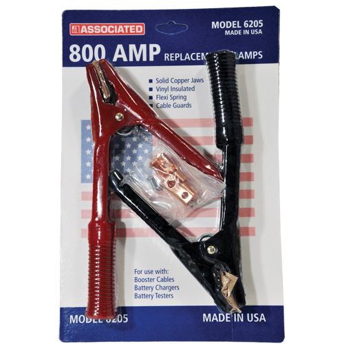 800 Amp Professional Heavy-Duty Booster Cable Clamps D. Morneault & Fils