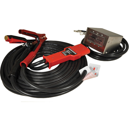 Heavy-Duty Tangle-Free Plug-In Booster Cable, 1 AWG, 800 A, 25' Cable D. Morneault & Fils
