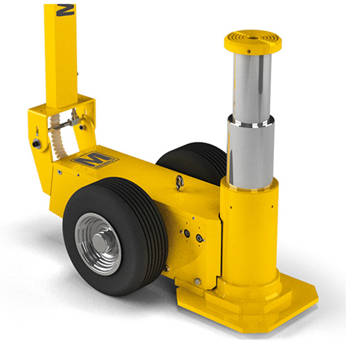 Mammut 2-Stage Jack, 88 Ton(s), Air Hydraulic D. Morneault & Fils