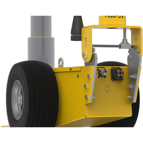 Cric Mammut, 165 tonnes, Air comprim&eacute;/hydraulique D. Morneault & Fils