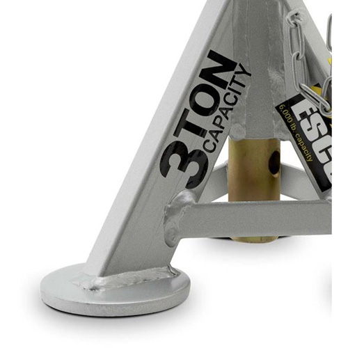 Performance Shorty Low Profile Jack Stands, 3 tons Capacity, 11" - 17" H D. Morneault & Fils