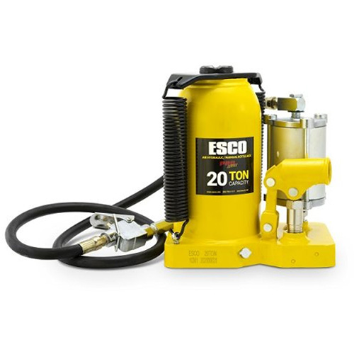 Cric-bouteille de s&eacute;rie Pro, 20 tonne(s), Air comprim&eacute;/hydraulique, 20" Hauteur &eacute;lev&eacute;e D. Morneault & Fils