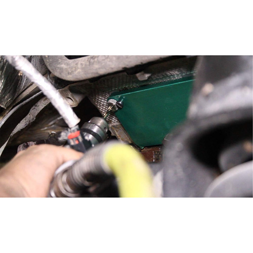 Gabarit de perçage pour installation sur collecteur pour Dodge 5,7 L Hemi D. Morneault & Fils