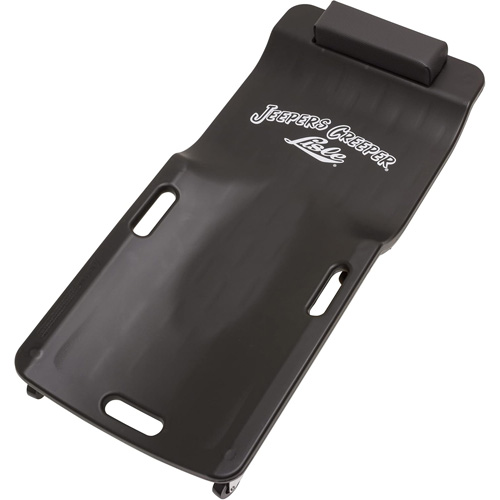 Black Low Profile Plastic Creeper D. Morneault & Fils