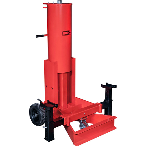 Air Lift Jack, 10 Ton(s) Capacity, 12-1/4" - 49-1/2" H D. Morneault & Fils