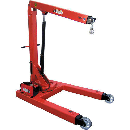 Grue pneumatique hydraulique pour sol, Capacit&eacute; 6000 lb (3 tonnes) D. Morneault & Fils