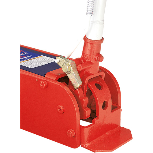 Floor Jack, 10 Ton(s) Capacity, 6-1/8" Lowered, 27-1/4" Raised, Air Hydraulic D. Morneault & Fils