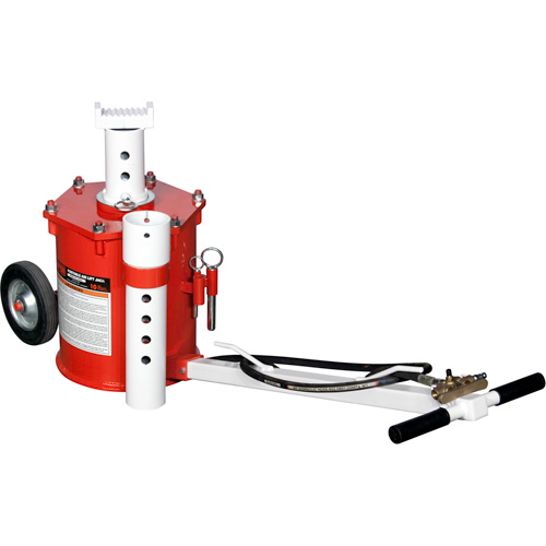 Portable Air Lift Jack, 10 Ton(s) Capacity, 17-3/4" - 49-3/8" H D. Morneault & Fils