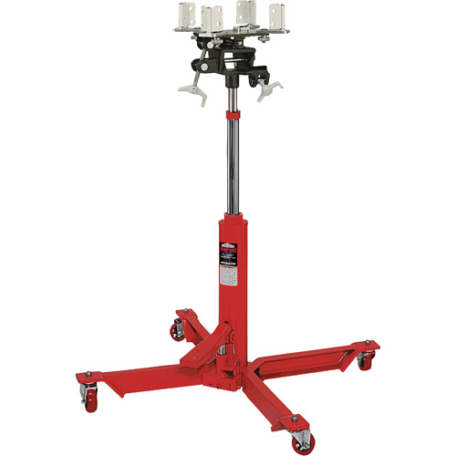 Telescopic Under Hoist Single Pump Transmission Jack, 0.5 Ton(s) Lifting Capacity D. Morneault & Fils