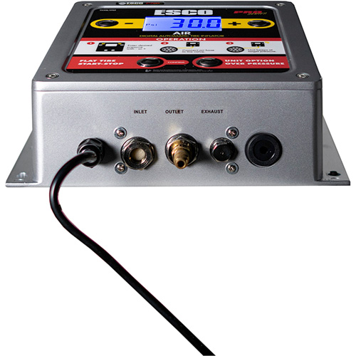 Digital Wall-Mounted Aluminum Tire Inflator D. Morneault & Fils