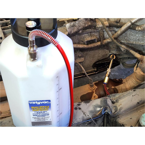 Syst&egrave;me de remplissage de liquide de transmission automatique de 2,5 gallon D. Morneault & Fils