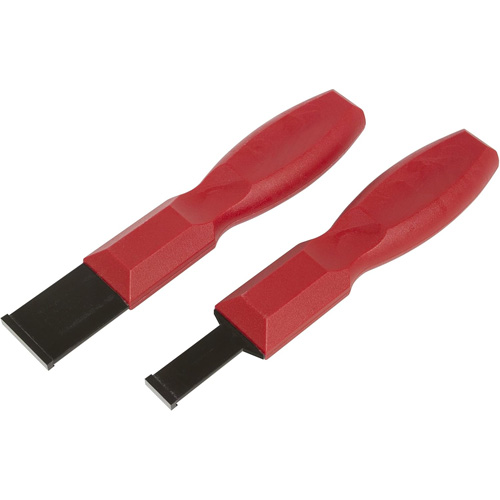 Jeu de grattoirs au carbure D. Morneault & Fils