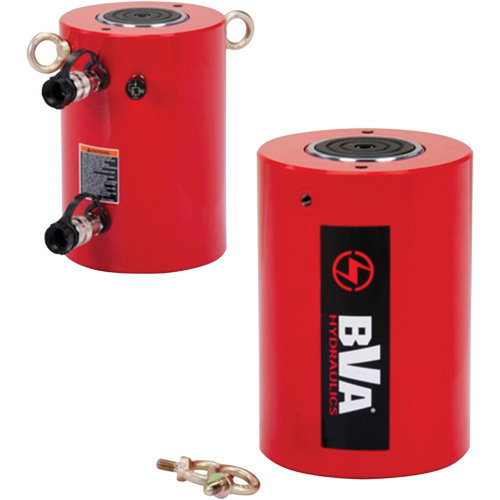 High Tonnage Double Acting Hydraulic Cylinder, 11.81" Stroke, 150 Ton(s) Capacity, 10000 PSI D. Morneault & Fils