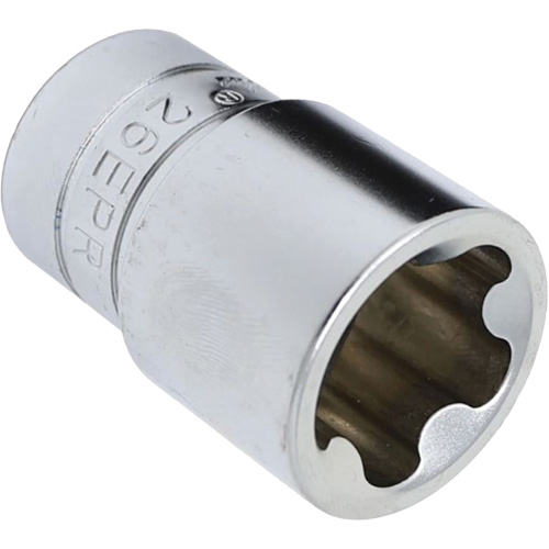 Jeu de douilles TORX EPR &agrave; 5 pans, 16 Morceaux, Prise de 1/4"/3/8"/1/2" D. Morneault & Fils