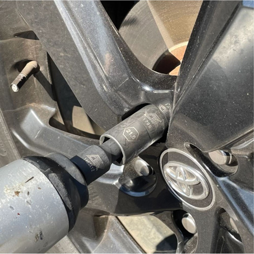 Half Metric Flip Socket Set, 7 Pcs, Impact, 1/2" Drive Size, Deep D. Morneault & Fils