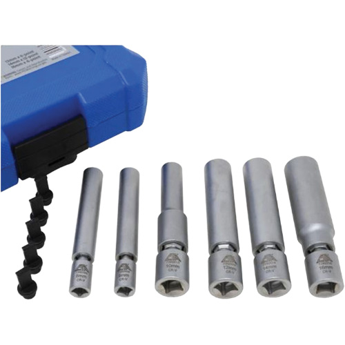 6-Piece Spark Plug & Glow Plug Socket Set D. Morneault & Fils