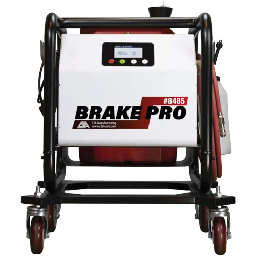 Purgeur de frein &eacute;lectrique &agrave; pression Brake-Pro &agrave; cadre court D. Morneault & Fils