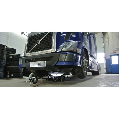 Floor Service Jack, 14 Ton(s) Capacity, 8-1/4" Lowered, 20" Raised, Air Hydraulic D. Morneault & Fils