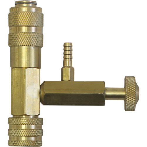 Adaptateur pour bouchon de test du radiateur avec &eacute;vent D. Morneault & Fils