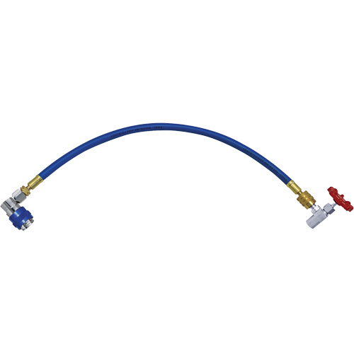 Ensemble de recharge R1234yf avec valve pour canettes auto-obturantes D. Morneault & Fils