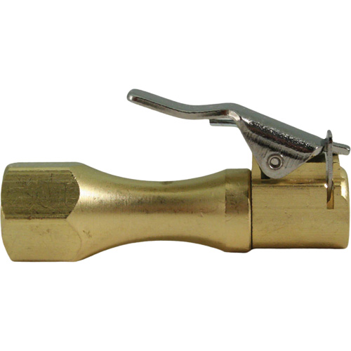 Embout de gonflage droit &agrave; connexion verrouillable – d&eacute;bit ferm&eacute; D. Morneault & Fils