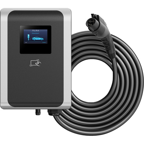 Chargeur pour VE commercial PulseQ AC Max, 80 A, Niveau 2 CA, Connecteur Type 1 (SAE J1772) D. Morneault & Fils