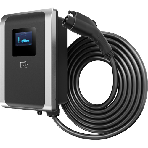 Chargeur pour VE commercial PulseQ AC Max, 80 A, Niveau 2 CA, Connecteur Type 1 (SAE J1772) D. Morneault & Fils