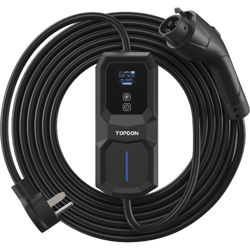 PulseQ AC Portable NEMA 6-50 Plug, 32 A, Level 2 AC, Type 1 (SAE J1772) Connector D. Morneault & Fils