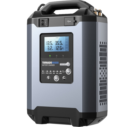 Tornado90000 90A Stable Power Supply & Smart Charger 12V/24V D. Morneault & Fils