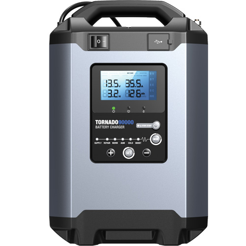 Tornado90000 90A Stable Power Supply & Smart Charger 12V/24V D. Morneault & Fils