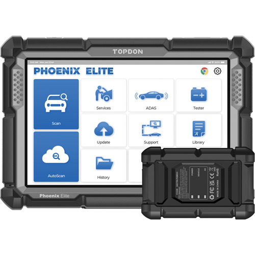 Phoenix Elite 10.1" OE-Level Scan Tool with Cloud-Based Programming & CANFD D. Morneault & Fils