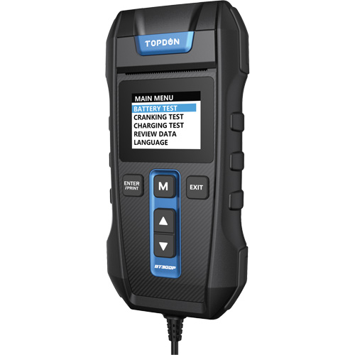 Testeur de batterie, de charge et de d&eacute;marrage BT300P avec imprimante D. Morneault & Fils