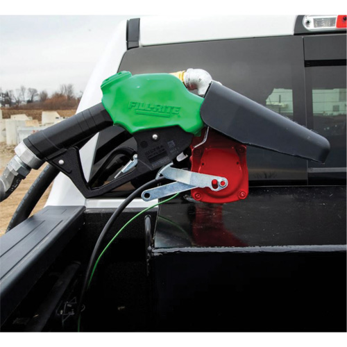 Green Ultra High-Flow Automatic Diesel Spout Nozzle D. Morneault & Fils