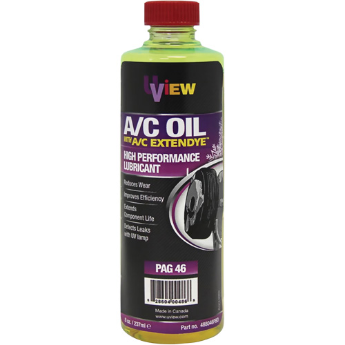 PAG 46 Oil with A/C ExtenDye, 237 ml, Bottle D. Morneault & Fils